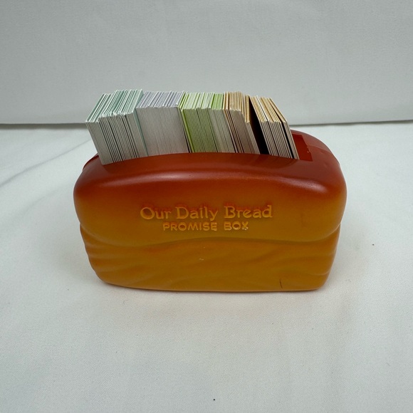 Vintage Promise Box - Orange - Picture 1 of 4
